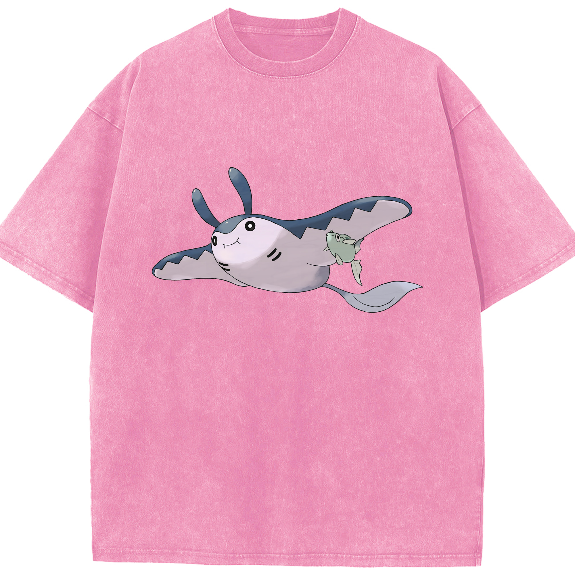 （画像用） ポケットモンスター Pokémon 綿100% ヴィンテージ風 半袖Tシャツ（フロントプリント）